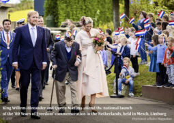 King Willem-Alexander and Queen Máxima Attend 80 Years of Freedom Commemoration